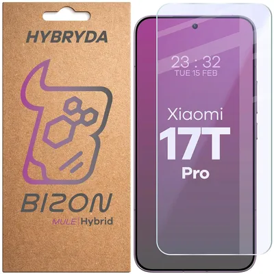 Produktbild von Flexibles Hybridglas für Xiaomi 17T Pro, Bizon Hybrid Mule