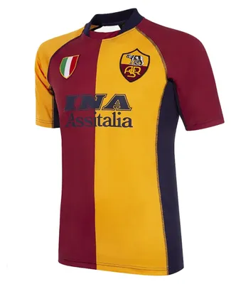 Produktbild von COPA Retro Trikot AS Rom 2001 red/orange L