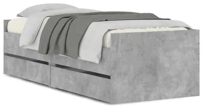 Zdjęcie produktu dla VidaXL 3207346, Szary, 93 cm, 2,03 m, 50 cm, 900 x 2000 mm, 985 x 430 x 165 mm
