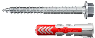 Produktbild von fischer Universaldübel DuoPower ETA 10 x 50 mit Sicherheitsschraube, 50 Stück