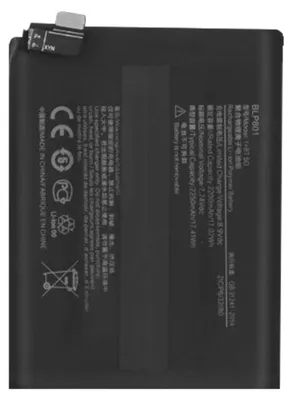 Zdjęcie produktu dla Clappio, zamienny akumulator (2250 mAh) do telefonu OnePlus 8T, kolor czarny