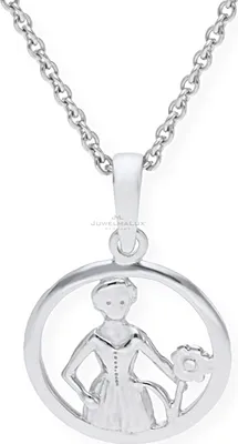Produktbild von JuwelmaLux Anhänger 925/000 Sterling Silber Sternzeichen Jungfrau JL10-02-0735