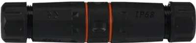 Produktbild von EFB Elektronik IP68KV6AWP, Schwarz, Gerade, Cat6a, 22/1, IP68, 1 cm