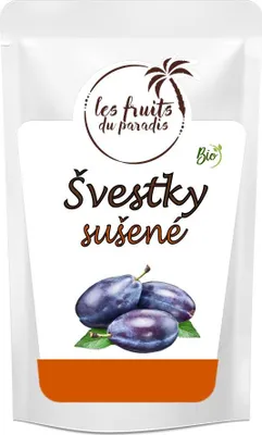 Obrázek produktu pro Švestky vypeckované BIO 1 kg LES FRUITS DU PARADIS