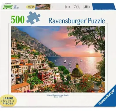 Image de Ravensburger Positano, 500 pièces, Paysage, 12 ans/ans