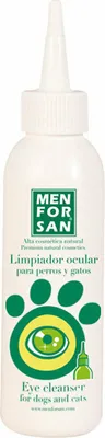 Imagen del producto de Limpiador para ojos de mascotas Menforsan (125 ml)