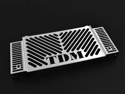 Produktbild von Kryt chladiča ZIEGER kompatibilný s logom Yamaha TDM 900 strieborný