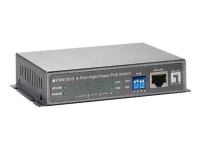 Obrázek produktu pro LevelOne FSW-0513, Fast Ethernet (10/100), Plně duplexní režim, Podpora napájení po Ethernetu (PoE)