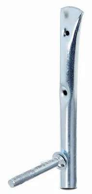 Image de Alberts 800840 Support de jante, électro-galvanisé bleu, profondeur 100 mm, hauteur 200 mm, jeu de 3 pièces