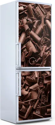 Produktbild von Magnete Dekorative - 70 cm x 190 cm - Küche - Magnetmatte Kühlschrankmagnete - Schokolade