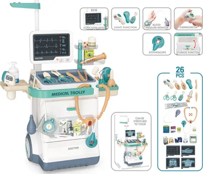 Produktbild von 360Home Kindersimulation  Arzt Spielzeug mit Lichtern 660-89