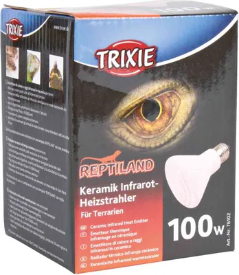 Produktbild von TRIXIE Keramik-Infrarot-Heizstrahler, 100 W, 1 Stück(e), Box, 7,5 cm, 100 mm