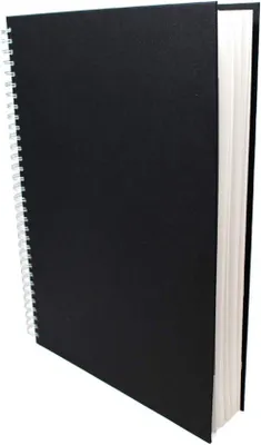 Produktbild von A3 Skizzenbuch 170gsm 96 Seiten schwarz Hartcover