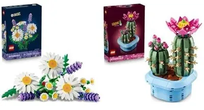 Obrázok produktu pre Solidchoice – Súprava LEGO Botanicals s margarétskami a kaktusom