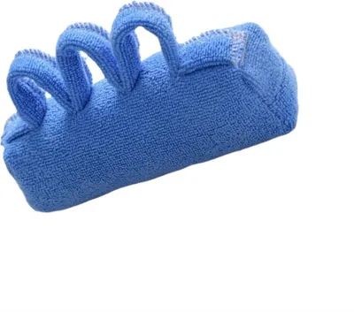 Produktbild von INF Handtrainer Baumwollgriff - Fingerstütze & Handstärkung, Baumwolle Blau