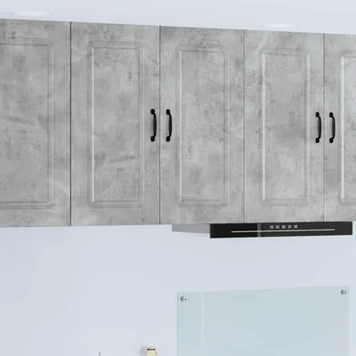 Produktbild von vidaXL Geschirrspülerfront Kalmar Betongrau 80 x 31 x 80 cm