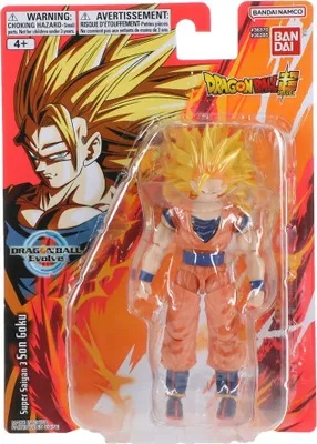 Produktbild von Bandai Dragon Ball Super Evolve Super Saiyan 3 Son Goku Figur Orange Orange One Size