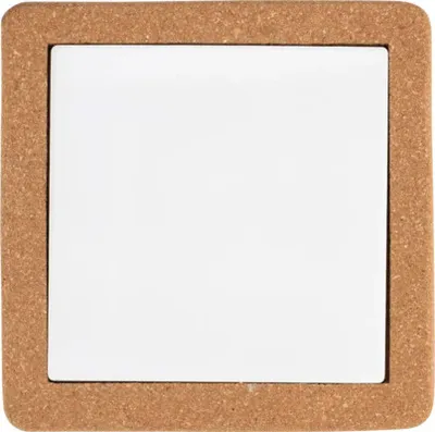 Produktbild von Korkuntersetzer mit Keramik Quadrat 19x19 cm