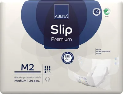 Image de Abena Slip Premium 2 Medium - 1 paquet de 24 protections