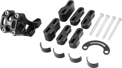 Immagine prodotto di Supporto per riser del manubrio, alluminio 6061, rialzo regolabile 5-10 cm, set