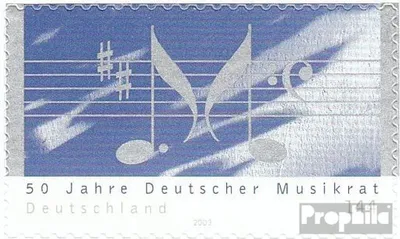 Produktbild von Briefmarken BRD (BR.Deutschland) 2004 Mi 2380 (kompl.Ausg.) selbstklebende Ausgabe gestempelt Deutscher Musikrat