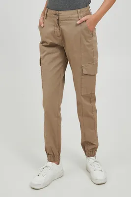 Produktbild von OXMO OXCoco Damen Cargo Hose Stoffhose Regular Fit