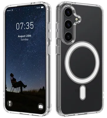Obrázok produktu pre MagSafe puzdro na mobilný telefón pre Samsung Galaxy S26 5G Ochranné puzdro Jednoduché Transparentné