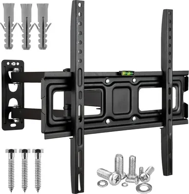 Produktbild von Uchwyt TV ścienny Uchwyt TV LED LCD 26-55 cali Uchylny Obrotowy Uniwersalny VESA do 400x400 Max. 30kg Czarny Retoo