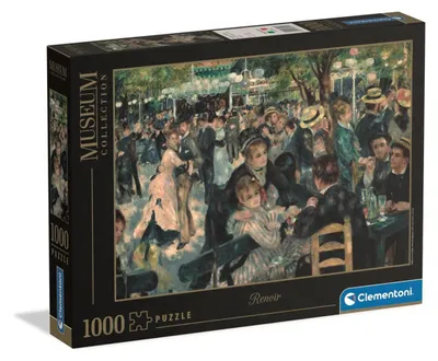 Image de CLEMENTONI Puzzle 1000 Musée Bal Du Moulin De La Galette 37091