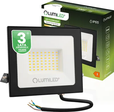 Zdjęcie produktu dla Naświetlacz LED ZUNA2 50W 4500lm 4000K IP65 Czarny LUMILED