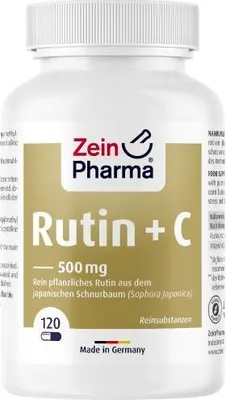 Obrázok produktu pre Rutín 500 mg+C Kapsule 120 ks