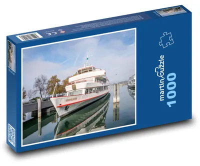 Zdjęcie produktu dla Puzzle 1000 Statek na Jeziorze Bodeńskim - martinpuzzle
