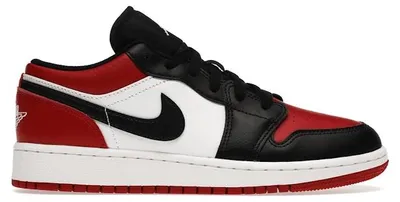 Produktbild von Jordan 1 Low Bred Toe (GS) - EU 37.5