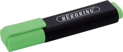 Produktbild von Büroring Textmarker, grün, mit Keilspitze 2-5mm