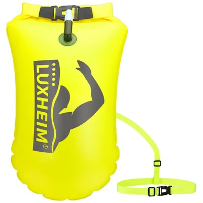 Productafbeelding van Solidchoice - 2 Stuks Zwem Boeien voor Open Water met Droogzak