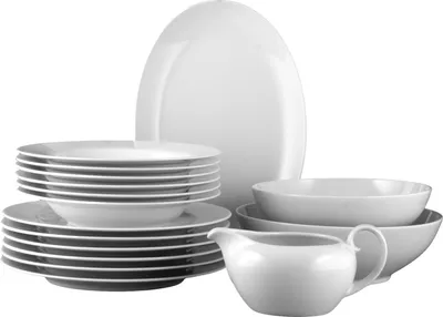 Produktbild von Seltmann Weiden Rondo/Liane Weiß Tafelservice 16-teilig