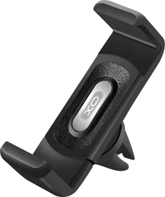 Produktbild von Handyhalter mit Lüftungsgitter Befestigung, drehbare Halterung, XO - Schwarz