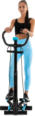 Produktbild von Hop-Sport Stepper HS-055S Noble, Swing Stepper mit LCD-Bildschirm, Stepper für Zuhause mit Lenker - platzsparend und stabil