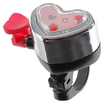 Produktbild von Pexkids Fahrradglockenherz Chromrosa