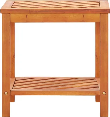 Obrázek produktu pro vidaXL Odkládací stolek z akáciového dřeva, masiv 45 x 33 x 45 cm