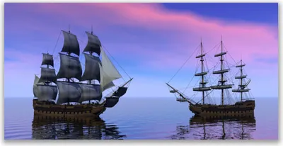Produktbild von Tulup Leinwand-Bilder 140x70 Wandbild Canvas Kunstdruck Boote Meer Landschaft