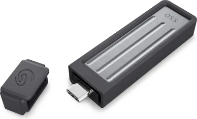 Produktbild von SEAGATE Ultra Compact 2TB SSD USB-C Dark Grey (STMX2000400)