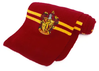 Immagine prodotto di Ciao - Sciarpa ufficiale di Grifondoro, Harry Potter, con ricamo del simbolo