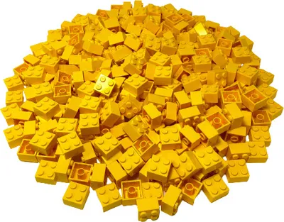 Zdjęcie produktu dla Klocki LEGO® 2x2 Żółte - 3003 NOWOŚĆ! Ilość 500x