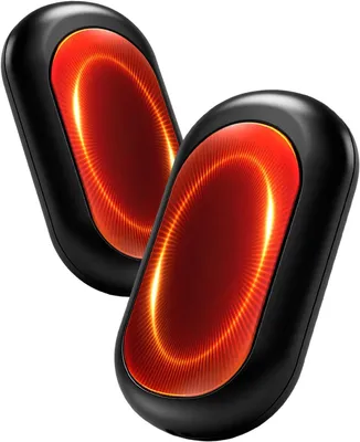Productafbeelding van Elektrische handwarmers - Set van 2 - Magnetisch - 3 warmtestanden - Oplaadbaar via USB-C