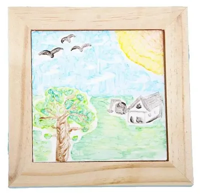 Obrázok produktu pre Creativ Company 55655, Rámček na jeden obrázok, Drevo, Drevo, 150 x 150 cm, Štvorec, 108 mm