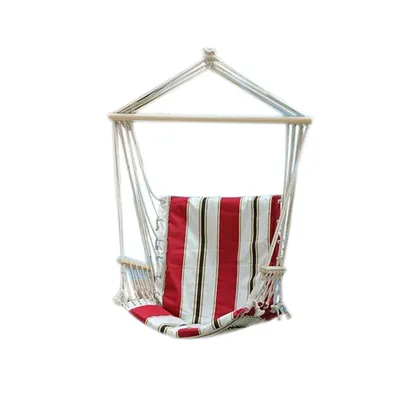 Immagine prodotto di Sedia CRAIG, a dondolo, da giardino, rossa, in cotone, max. 150 kg, 100x50 cm