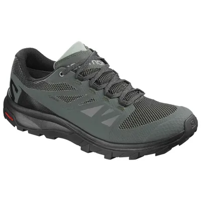 Productafbeelding van SALOMON Schoenen Outline GTX Urban Chic/Zwart/Groen, model Milie, maat 44.5