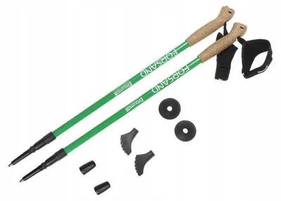 Produktbild von Trekkingstöcke dreiteilig, Carbon/Aluminium, rutschfest 66-135 cm Evolution