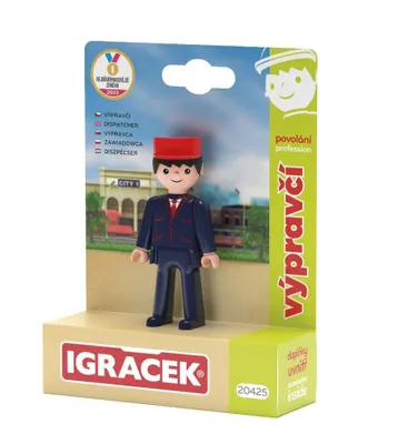 Obrázok produktu pre Igráček "Výpravca" - figúrka s výpravným lístkom